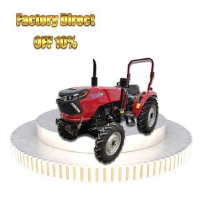 กล้องส่องทางไกล 35HP มินิฟาร์มรถแทรกเตอร์พร้อมเครื่องยนต์